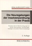 Schwerpunkte des Insolvenzverfahrens Law