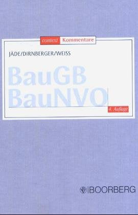 Baugesetzbuch /Baunutzungsverordnung. Kommentar Architecture