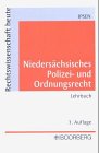 Niedersächsisches Polizei- und Ordnungsrecht: Lehrbuch Law