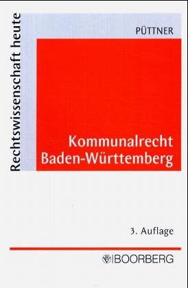 Kommunalrecht Baden-Württemberg Law