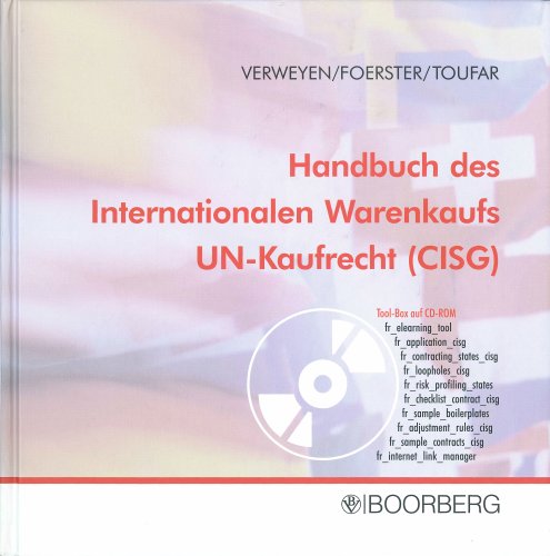 Handbuch des Internationalen Warenkaufs - UN-Kaufrecht (CISG) Law