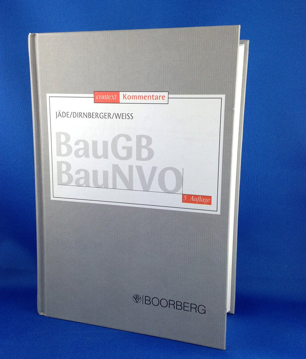 BauGB · BauNVO context 5.0 Law Books