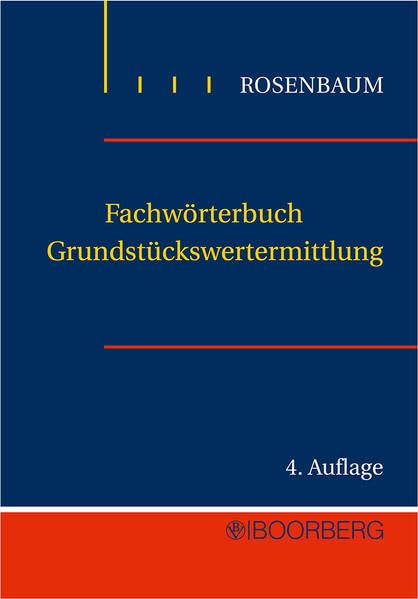 Fachwörterbuch Grundstückswertermittlung book