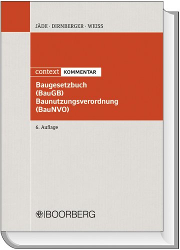 Product Image: BauGB.BauNVO context Kommentare