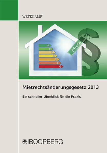 Product Image: Mietrechtsänderungsgesetz 2013