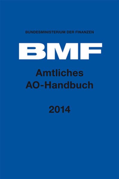 Amtliches AO-Handbuch 2014 Law