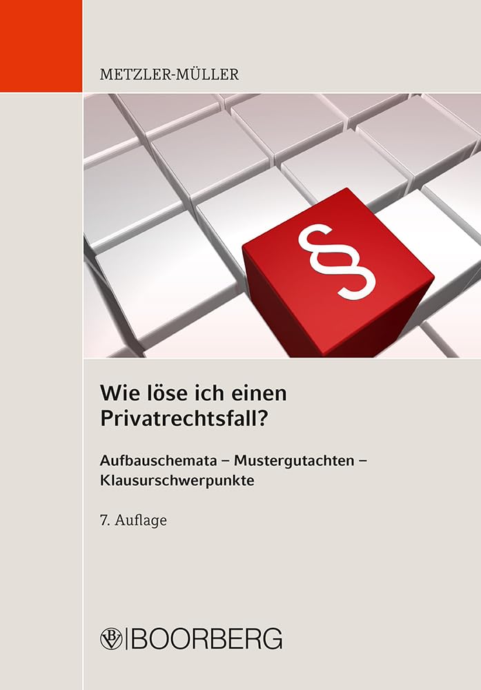 Wie löse ich einen Privatrechtsfall?: Aufbauschemata - Mustergutachten - Klausurschwerpunkte Law