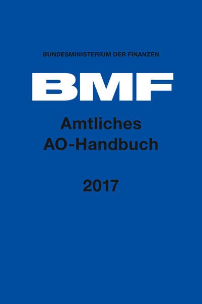 Amtliches AO-Handbuch 2017 Law