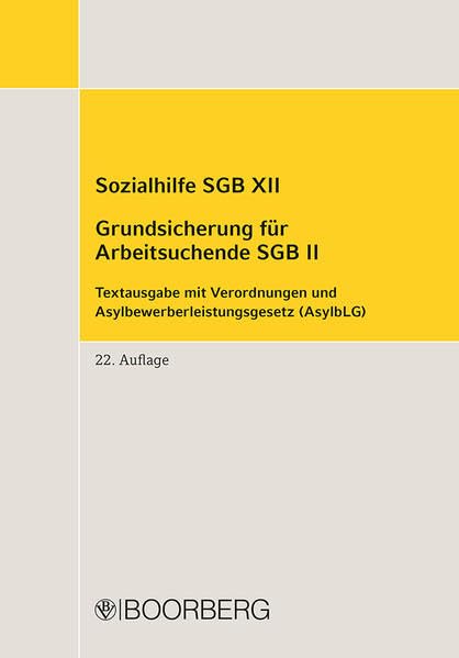 Sozialhilfe SGB XII Grundsicherung für Arbeitsuchende SGB II Law