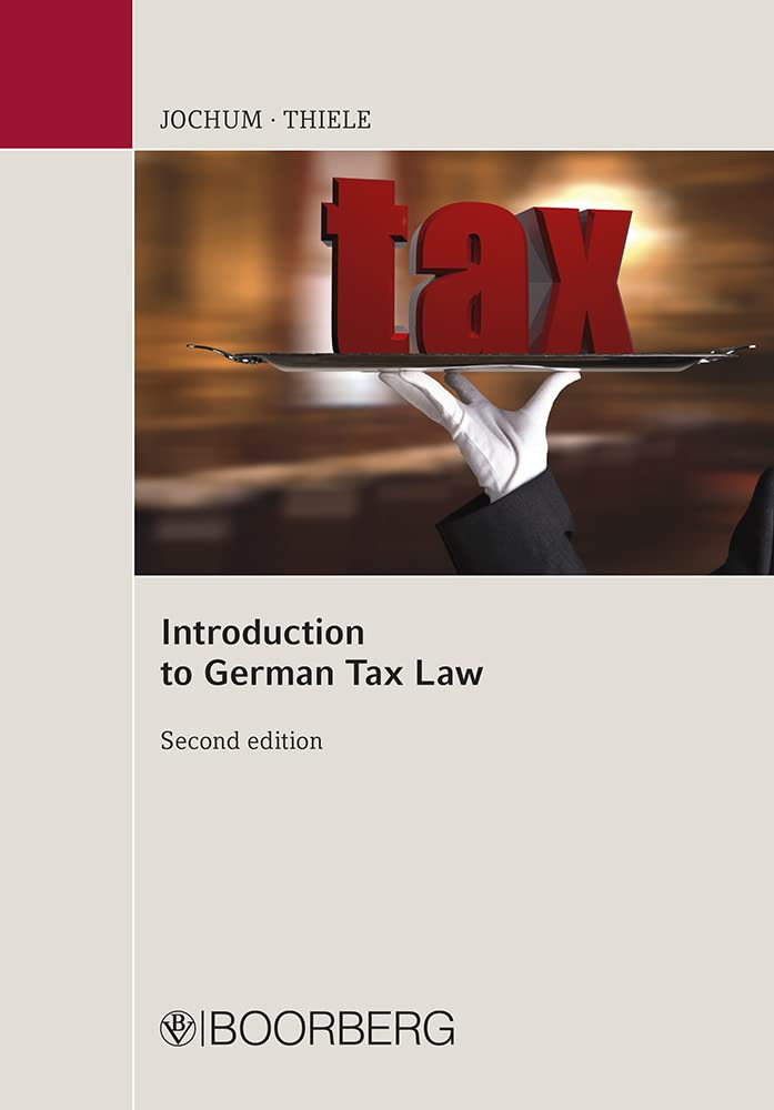Introduction to German Tax Law Law