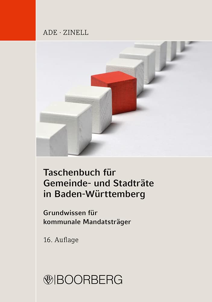 Taschenbuch für Gemeinde- und Stadträte in Baden-Württemberg Law