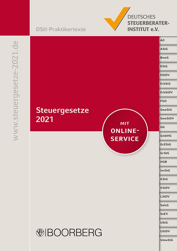 Steuergesetze 2021 Law