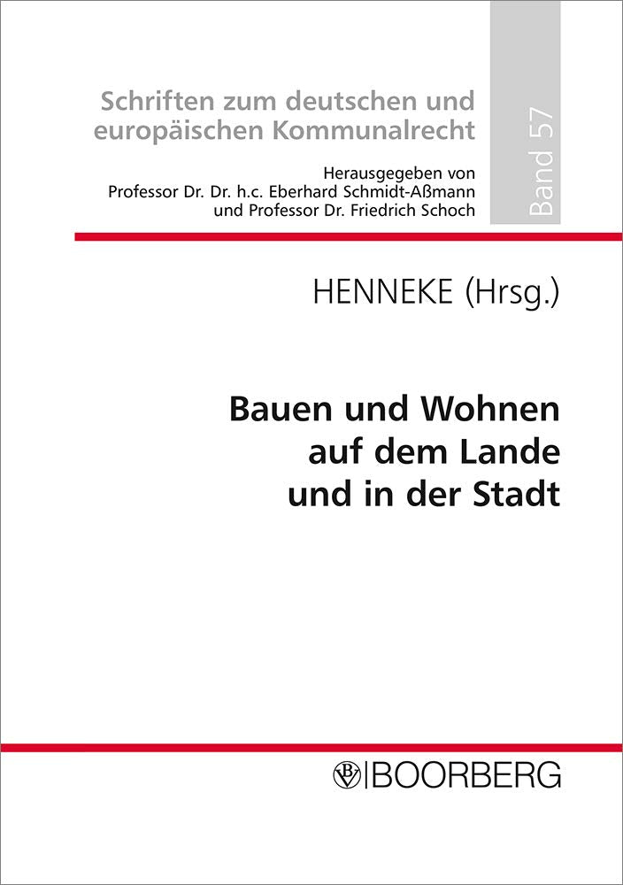 Bauen und Wohnen auf dem Lande und in der Stadt Law