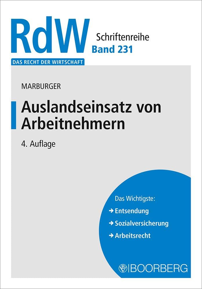 Auslandseinsatz von Arbeitnehmern Law