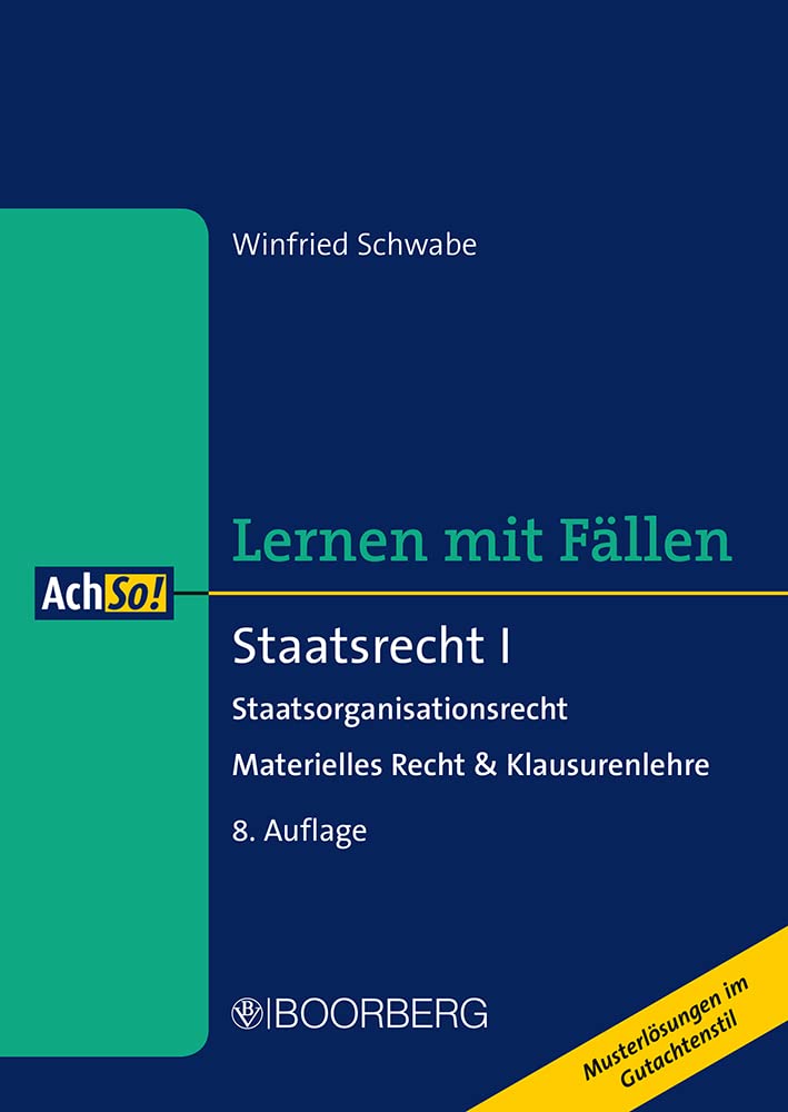 Product Image: Staatsrecht I