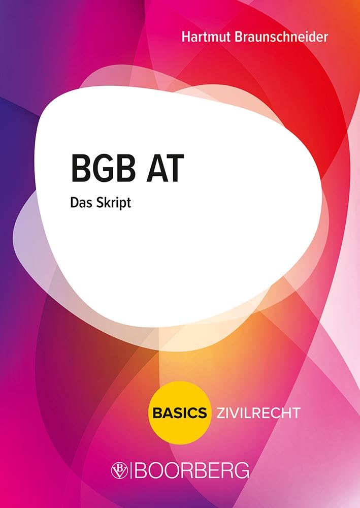BGB AT: Das Skript (Boorberg Basics) Law