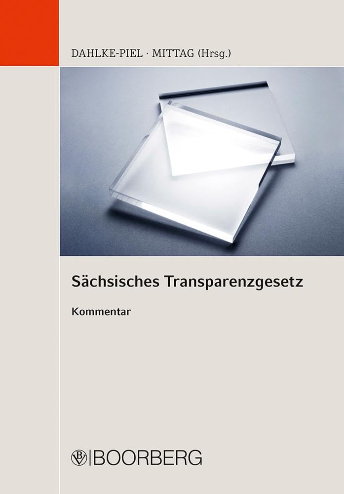 Sächsisches Transparenzgesetz: Kommentar Law