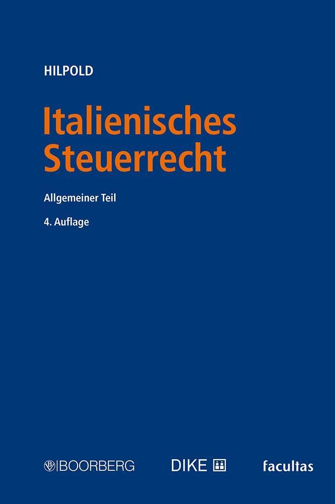 Italienisches Steuerrecht Law