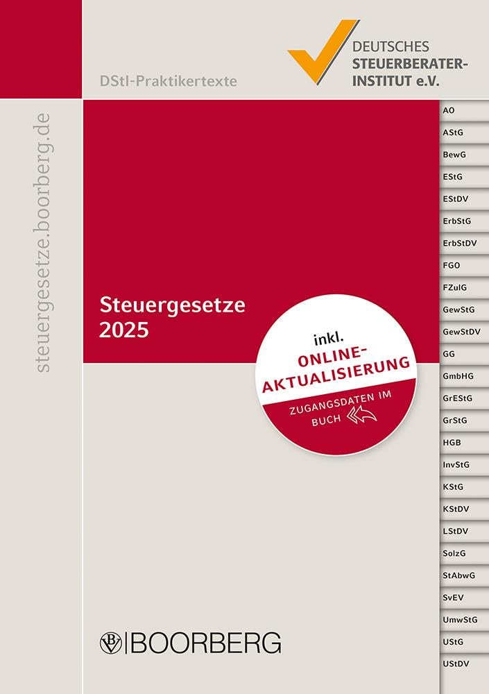 Steuergesetze 2025 Law