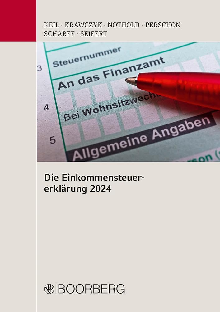 Product Image: Die Einkommensteuererklärung 2024