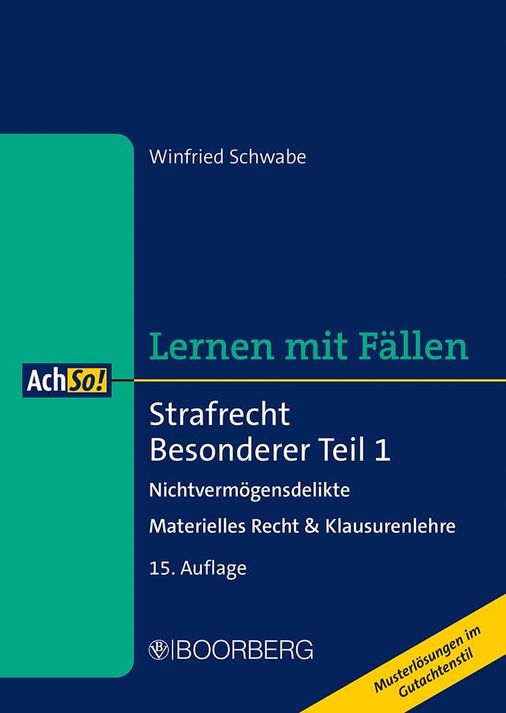 Product Image: Strafrecht Besonderer Teil 1