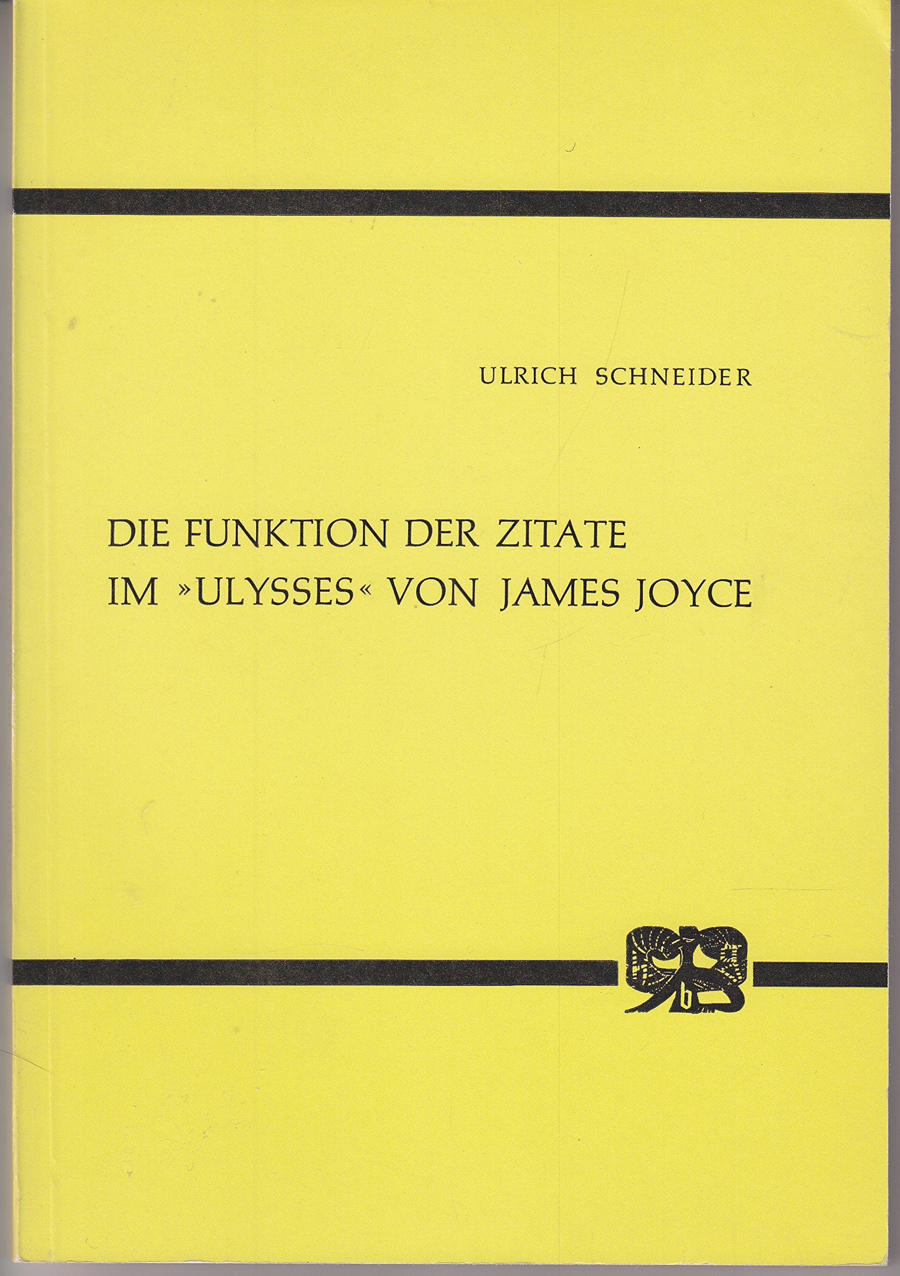 Die Funktion des Zitats im "Ulysses" von James Joyce Books