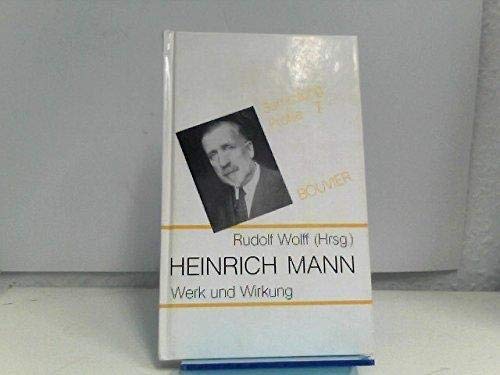Heinrich Mann. Werk und Wirkung Books