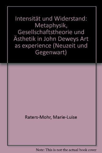 Intensität und Widerstand Philosophy