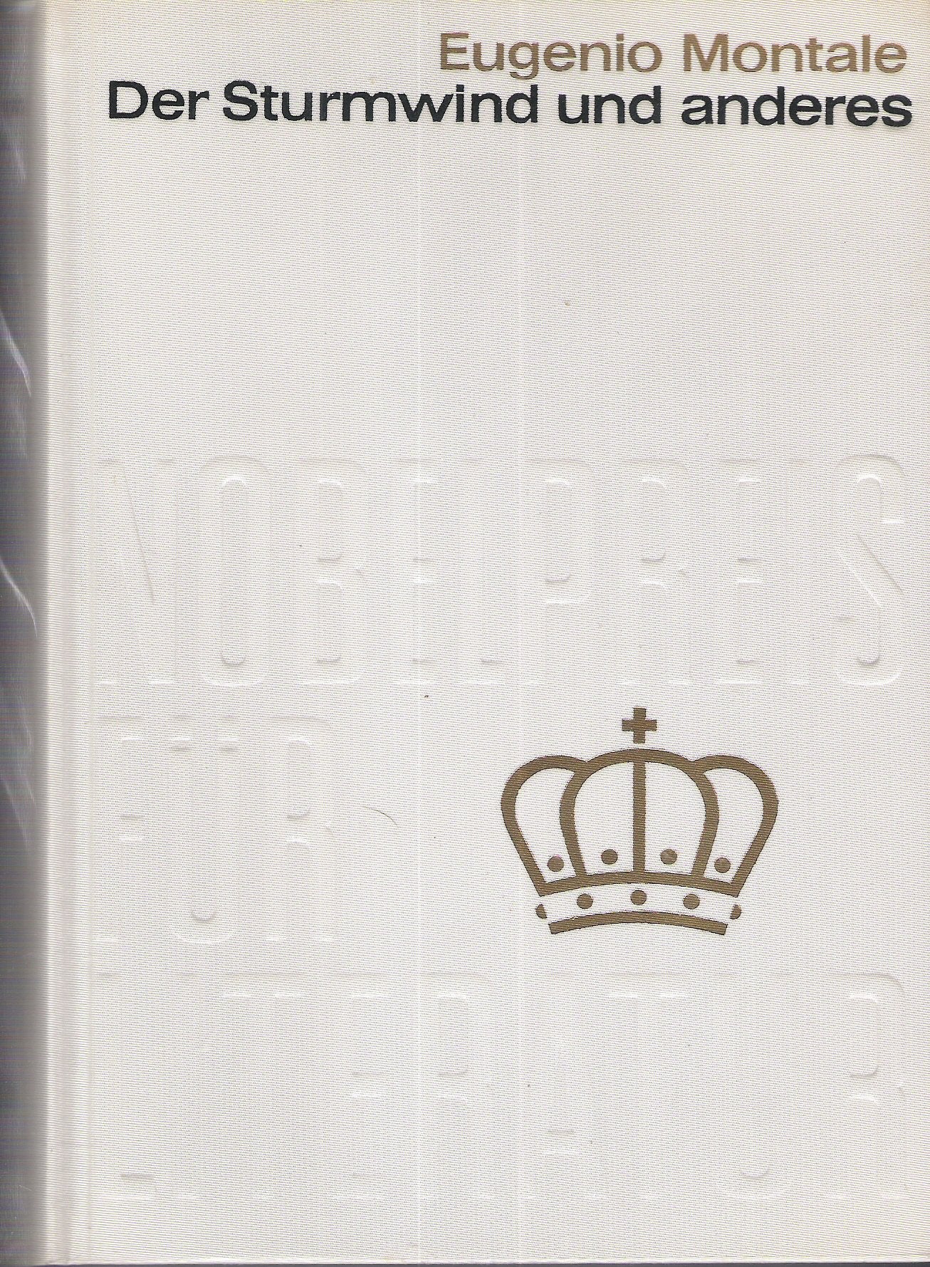 Der Sturmwind und anderes (Nobelpreis für Literatur ; Nr. 70 = 1975) Books