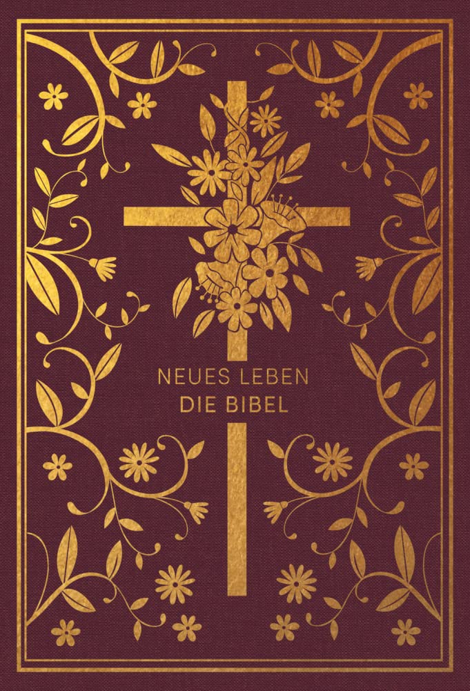 Neues Leben. Die Bibel - Golden Grace Edition, Bordeauxrot Religion & Esotericism