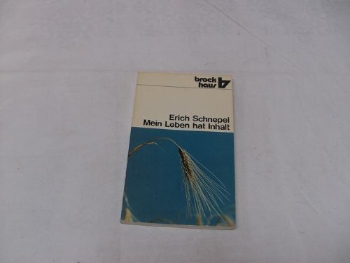 Mein Leben hat Inhalt. Aktuelle Skizzen aus dem 20. Jahrhundert. Books
