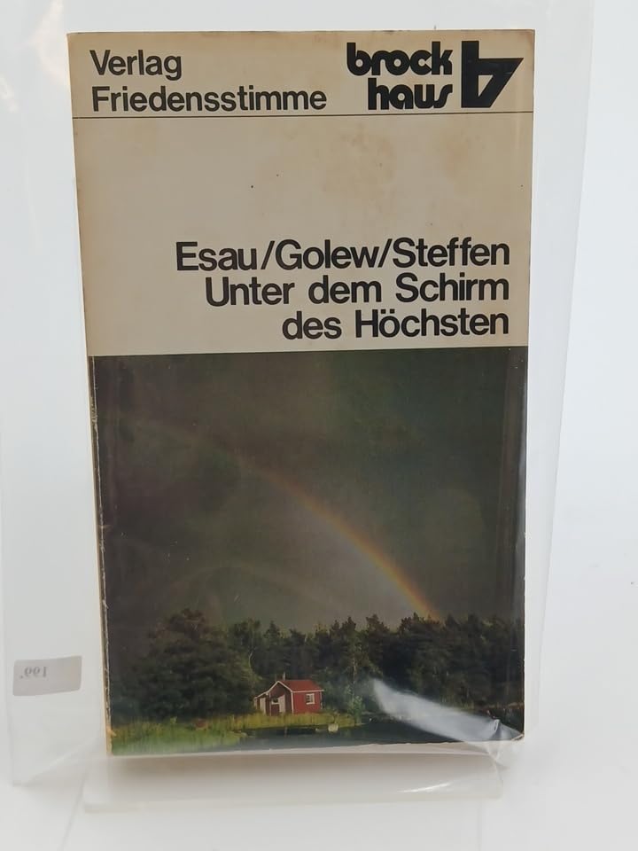 Unter dem Schirm des Höchsten. Books