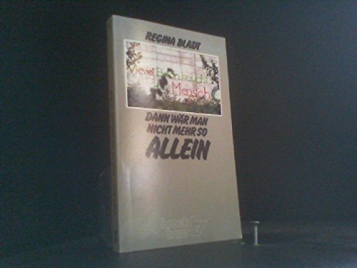 Dann wär man nicht mehr so allein (RBtaschenbücher) Books