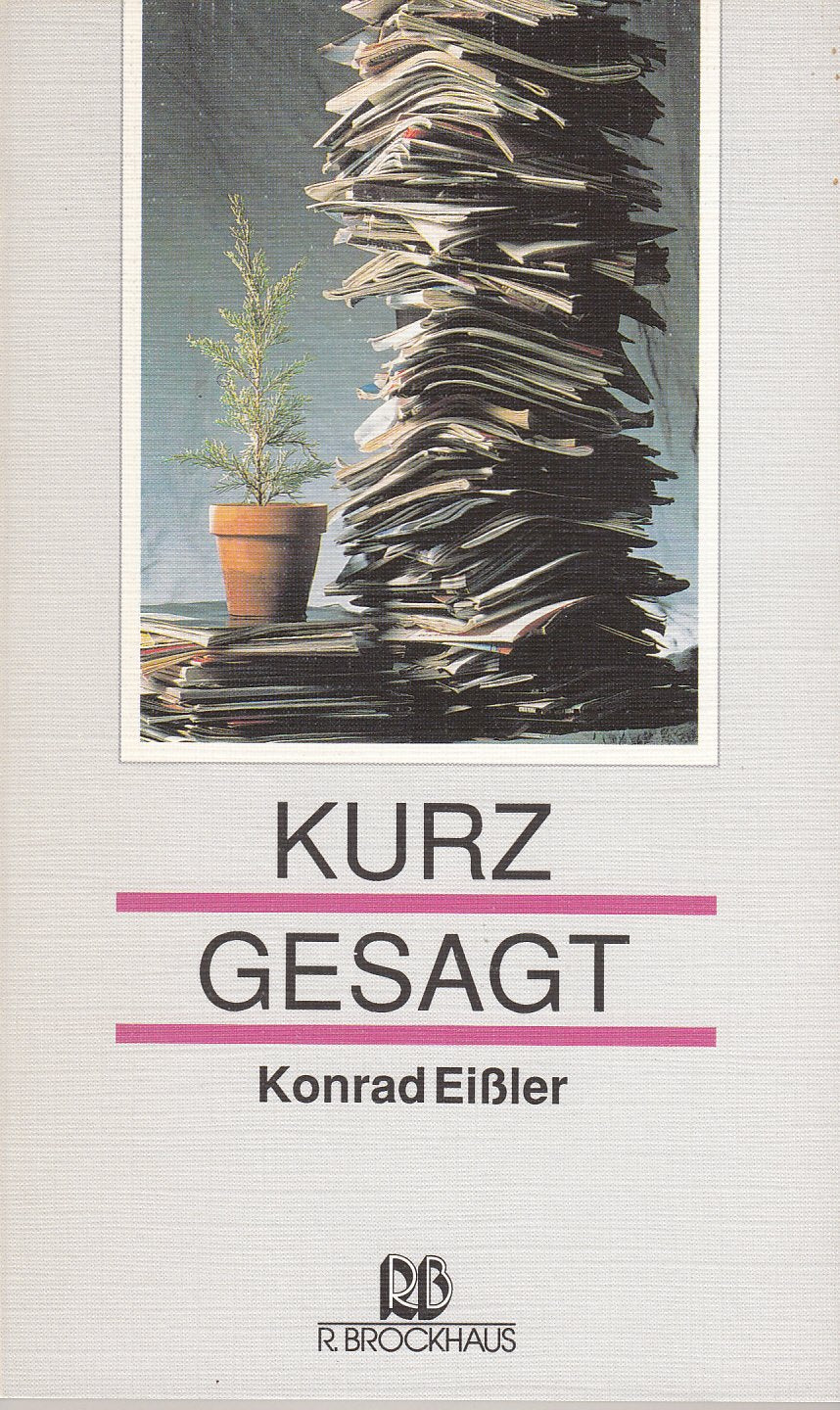 Kurz gesagt (RBtaschenbücher) Books
