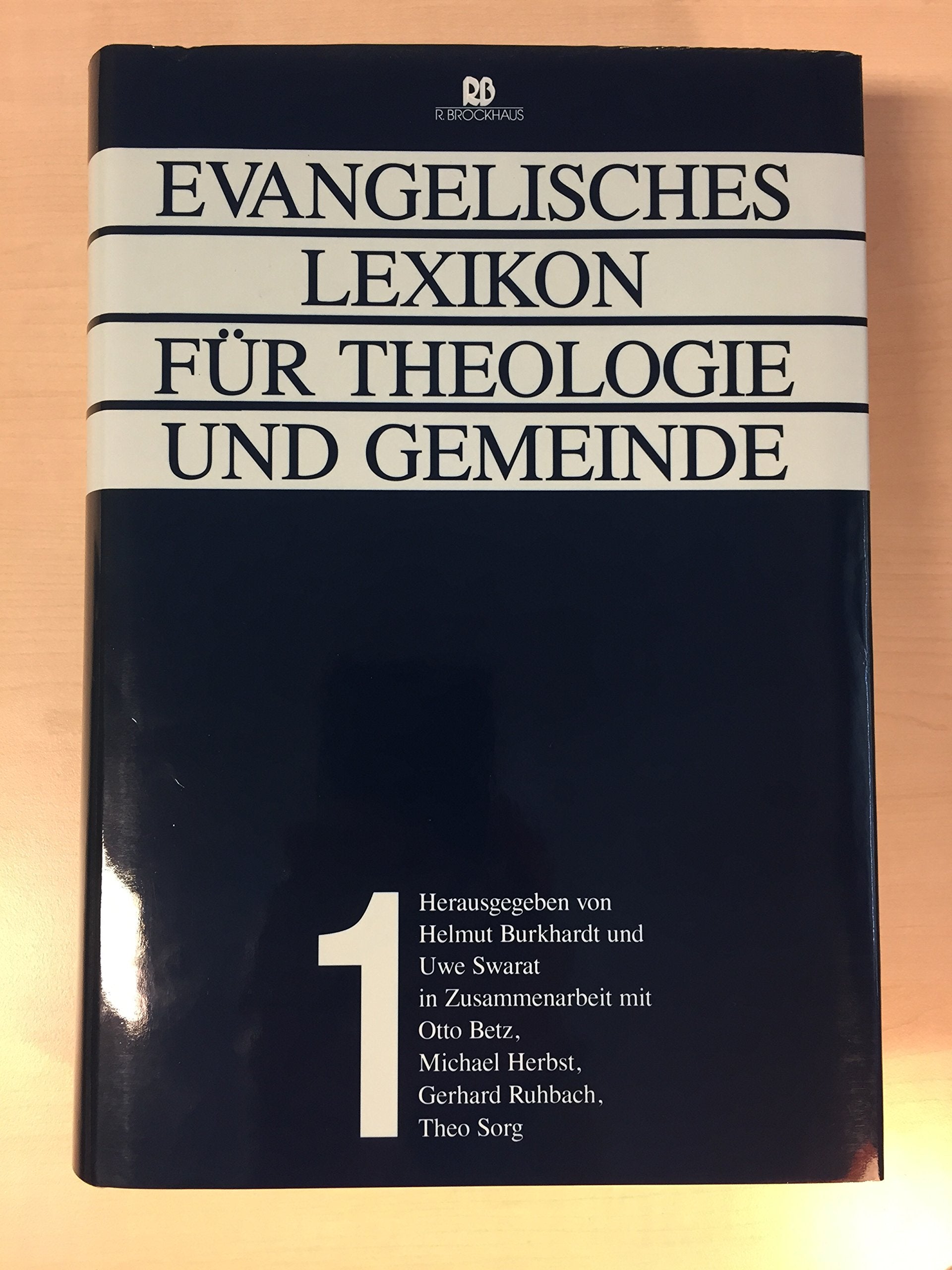 Evangelisches Lexikon für Theologie und Gemeinde, Band 1 Learning & Reference