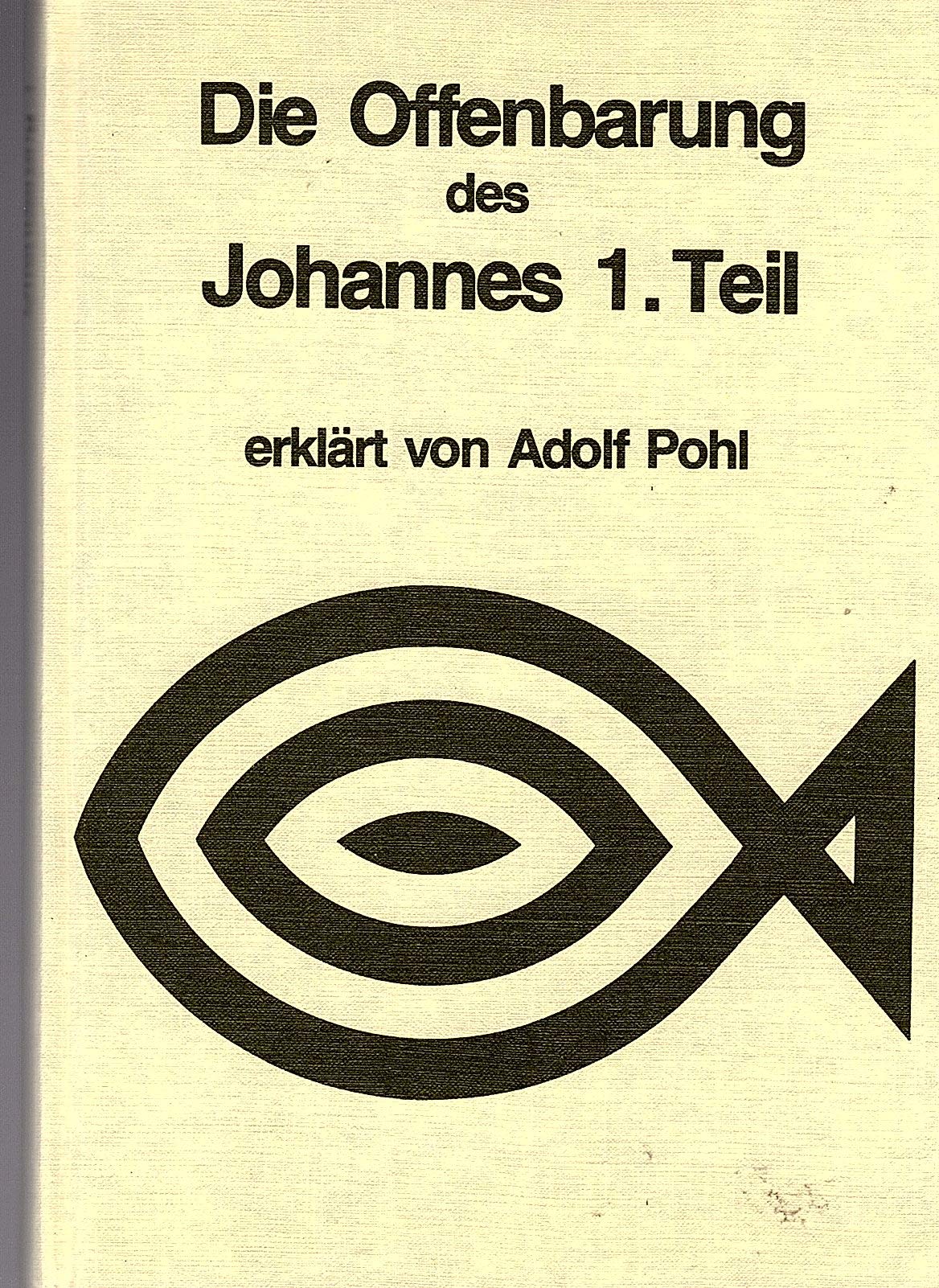 Die Offenbarung des Johannes - Pohl, Adolf book