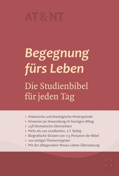 Begegnung fürs Leben: Die Studienbibel für jeden Tag Religion & Esotericism