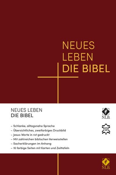 Neues Leben. Die Bibel, Standardausgabe, Leder, Goldschnitt Film, Art & Culture