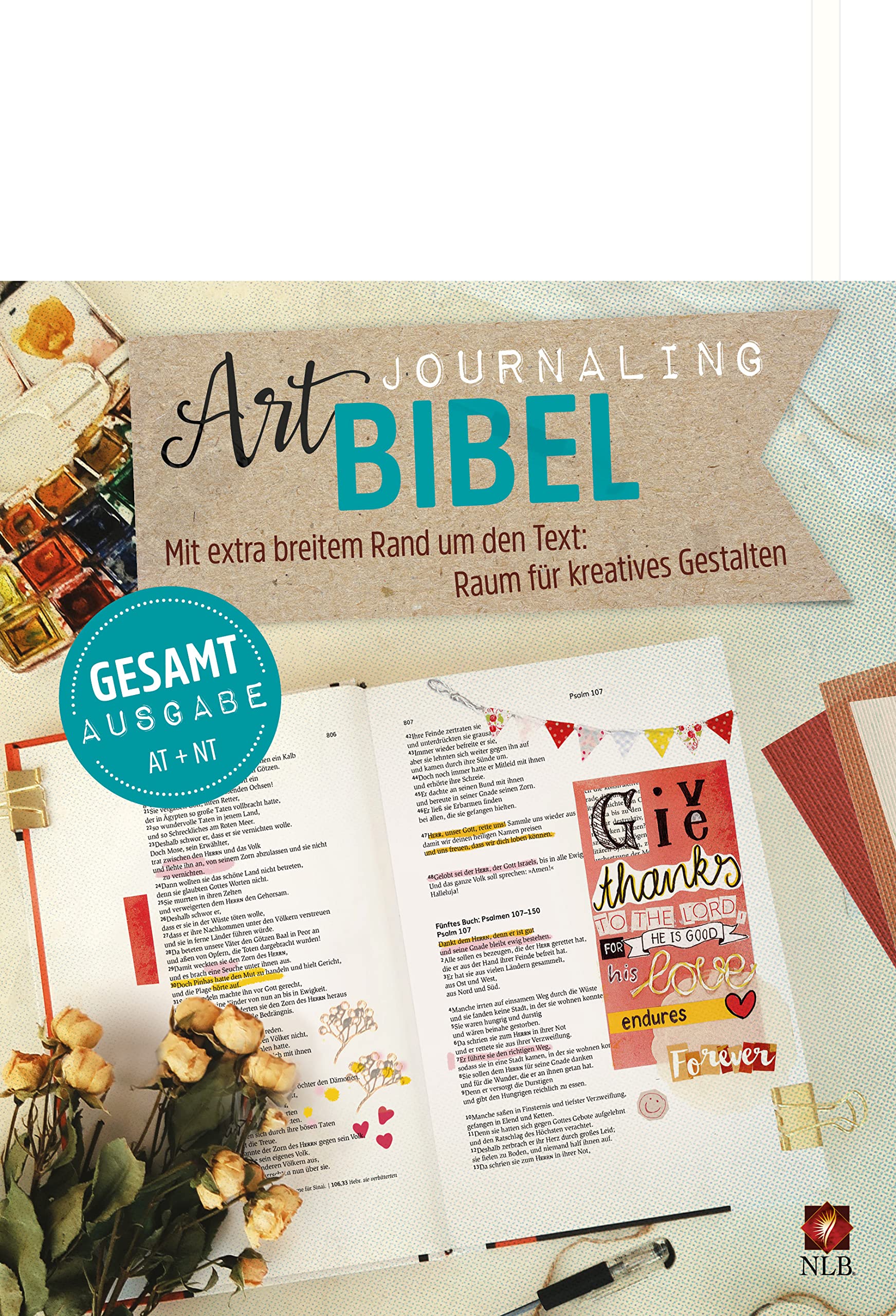 NLB Art Journaling Bibel Gesamtausgabe: Altes und Neues Testament (Neues Leben. Die Bibel) Film, Art & Culture