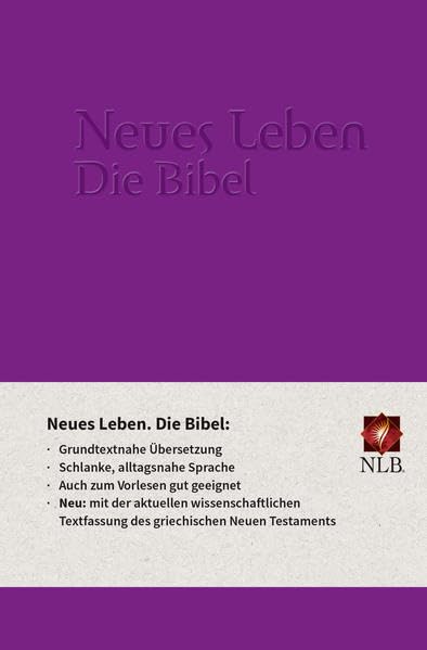 Neues Leben. Die Bibel - Standardausgabe, ital. Kunstleder orchidee Film, Art & Culture
