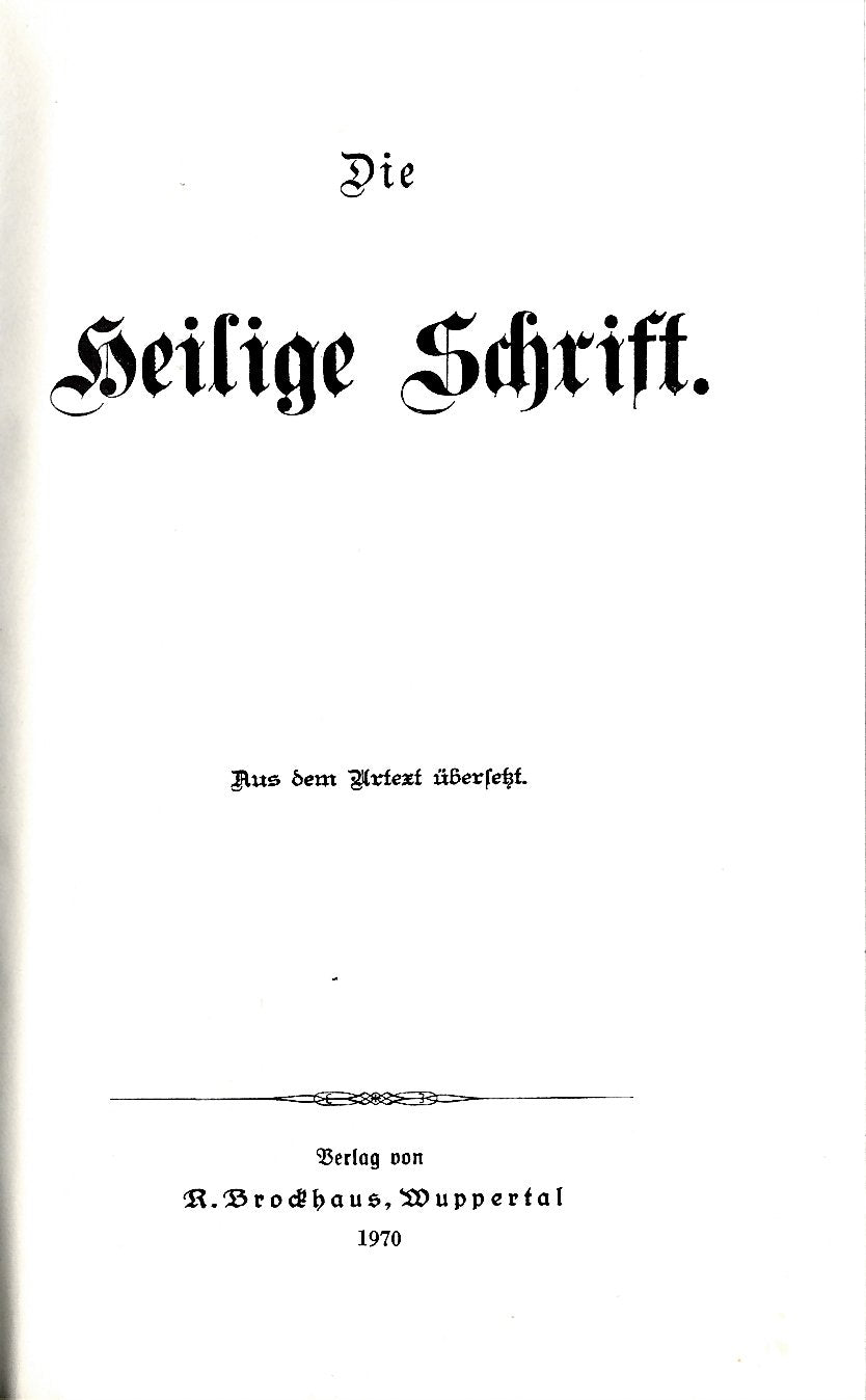 Bibelausgaben, Die Heilige Schrift (Elberfelder Bibel) (Nr.25541): Standardausgabe (Elberfelder Bibel. Nicht revidiert: Standardausgabe) Religion & Esotericism