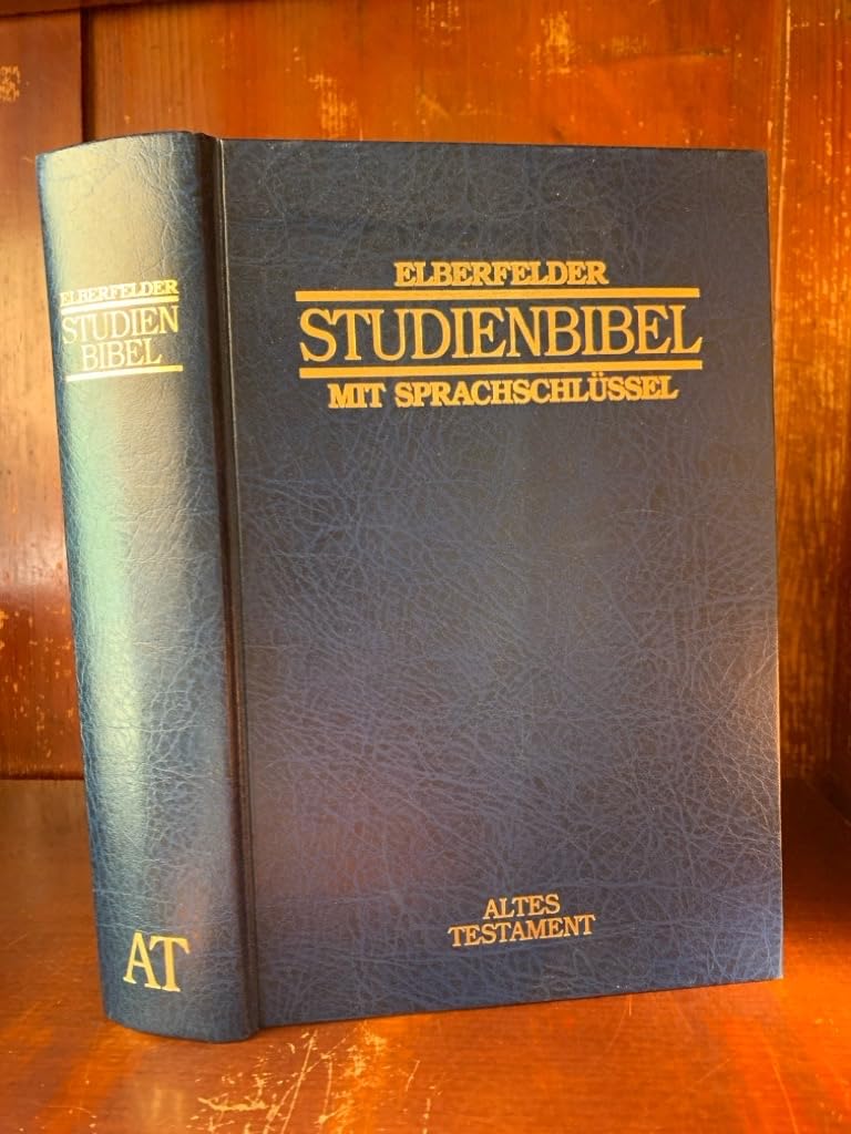 Bibelausgaben, Elberfelder Studienbibel, Altes Testament Books