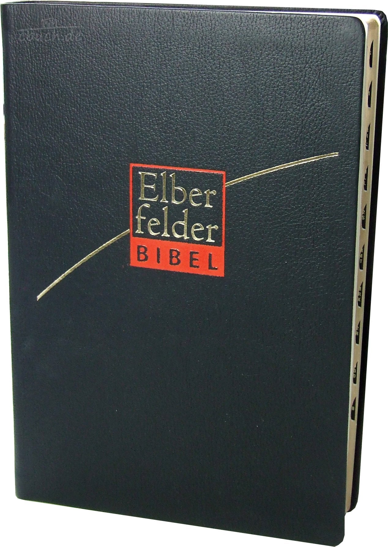 Elberfelder Bibel 2006, Großausgabe, Leder Goldschnitt schwarz, mit Registerstanzung book