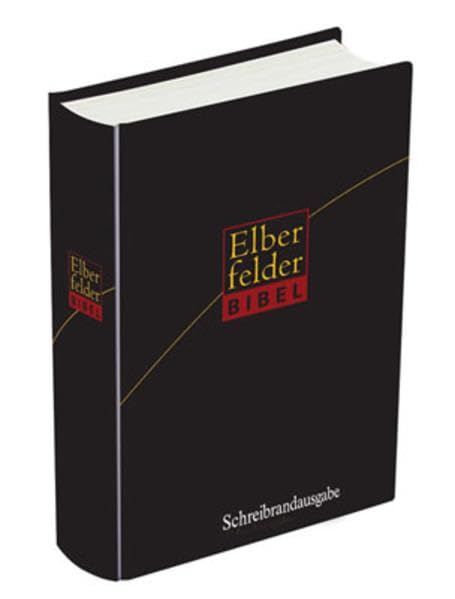Elberfelder Bibel - Schreibrand Skivertex schwarz: Revision 2006 Religion & Esotericism