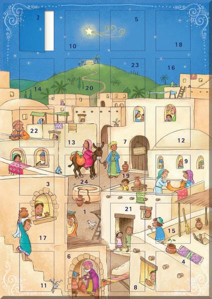 Der magnetische Adventskalender zum Spielen Calendars