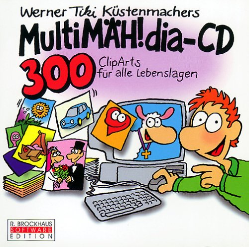 Tikis MultiMäh!dia-CD: 300 ClipArts für alle Lebenslagen Web & Graphic Design