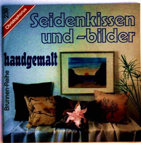 Brunnen-Reihe, Seidenkissen und Seidenbilder handgemalt Film, Art & Culture