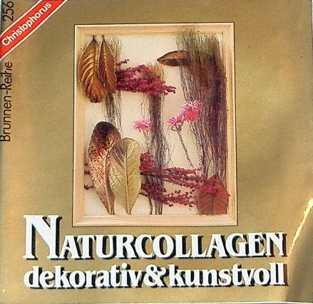 Naturcollagen dekorativ und kunstvoll. Hobbies & Crafts
