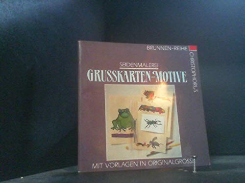 Brunnen-Reihe, Seidenmalerei, Grußkarten-Motive Film, Art & Culture
