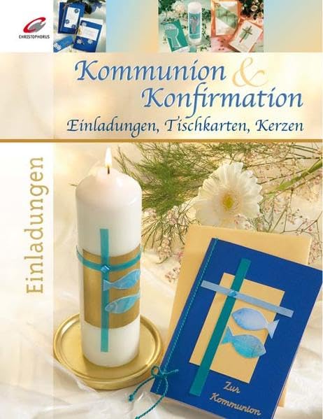 Kommunion & Konfirmation: Einladungen, Tischkarten, Kerzen Hobbies & Crafts